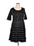 Taylor Tweed Black Casual Dress Size 2X - photo 1