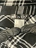 Venus 100% Rayon Plaid Black 3/4 Sleeve Blouse Size 1X - photo 7