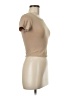 Active Basic Tan Short Sleeve Turtleneck Size M - photo 4