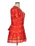 Assorted Brands 100% Polyester Paisley Orange Casual Dress Size XL - photo 4