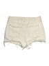 Universal Thread Ivory Denim Shorts Size 14 - photo 2