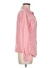 Gap Outlet 100% Cotton Color Block Pink Long Sleeve Button-Down Shirt Size M - photo 4