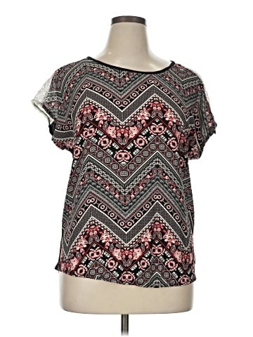 Claudia Richard Short Sleeve Blouse (view 1)
