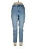 American Eagle Outfitters Solid Blue Jeans Size 12 (petite) - photo 1