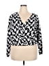 Future Collective Houndstooth Black Cardigan Size 2X - photo 1