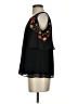 HD in Paris 100% Recycled Polyester Black Sleeveless Blouse Size 4 - photo 5