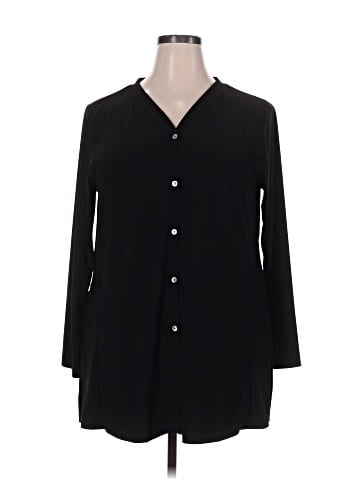 Dennis by Dennis Basso 3/4 Sleeve Blouse (view 1)