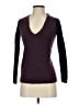 Armani Exchange Color Block Purple Pullover Sweater Size XS - photo 1