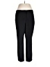 Valerie Stevens Solid Black Dress Pants Size 12 - photo 1
