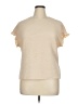 Unbranded Tan Ivory Short Sleeve Top Size XL - photo 1