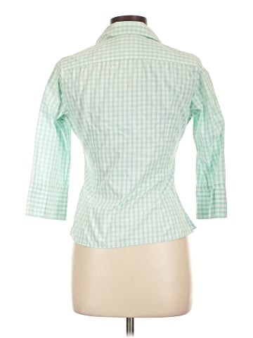Thomas Pink 3/4 Sleeve Button-Down Shirt (view 2)