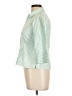 Thomas Pink 100% Cotton Green 3/4 Sleeve Button-Down Shirt Size 12 - photo 5