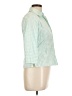 Thomas Pink 100% Cotton Green 3/4 Sleeve Button-Down Shirt Size 12 - photo 4