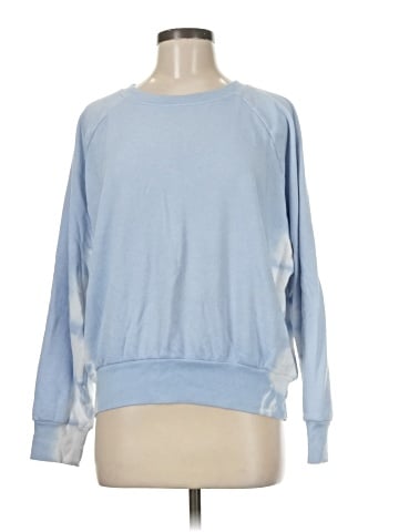 Aqua Long Sleeve Top (view 1)