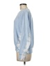 Aqua Blue Long Sleeve Top Size M - photo 5