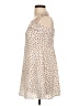 Shein 100% Polyester Hearts White Casual Dress Size L - photo 5
