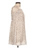 Shein 100% Polyester Hearts White Casual Dress Size L - photo 4