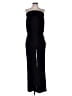 Chesley Solid Black Jumpsuit Size M - photo 1