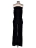 Chesley Solid Black Jumpsuit Size M - photo 2
