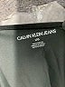 CALVIN KLEIN JEANS Solid Black Bodysuit Size L - photo 3