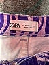 Zara Print Purple Casual Pants Size 0 - photo 7