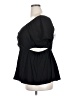 Torrid Black Short Sleeve Blouse Size 2X Plus (2) - photo 5