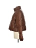 PrettyLittleThing 100% Polyurethane Solid Brown Jacket Size 8 - photo 5