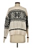 Universal Thread Print Ivory Pullover Sweater Size S - photo 1