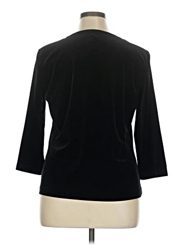 AK Anne Klein 3/4 Sleeve Top (view 2)