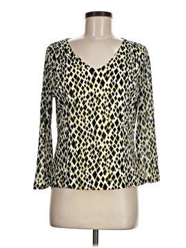 Ak Anne Klein 3/4 Sleeve Blouse