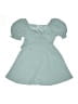Unbranded 100% Polyester Solid Teal Dress Size 10 - photo 1