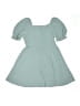 Unbranded 100% Polyester Solid Teal Dress Size 10 - photo 2