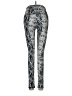 Balance Collection Print Gray Leggings Size M - photo 2
