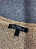 Velvet Heart 100% Polyester Metallic Gold Pullover Sweater Size L - photo 7