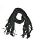 Lucky Brand Black Gray Scarf One size - photo 1