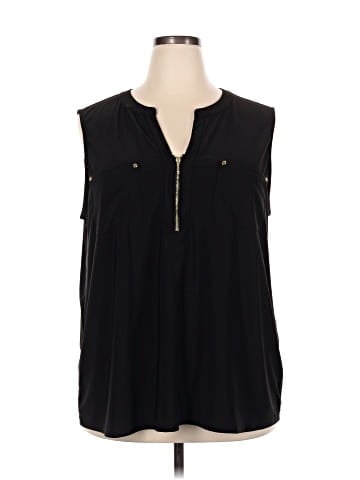 Carmen Carmen Marc Valvo Sleeveless Blouse (view 1)