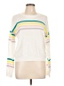 Jack by BB Dakota Stripes White Pullover Sweater Size L - photo 1
