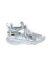 Donna Karan New York Metallic Silver White Sneakers Size 6 1/2 - photo 1