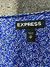 Express 100% Cotton Blue Pullover Sweater Size XS - photo 7