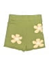 Blue Blush Floral Green Shorts Size M - photo 2