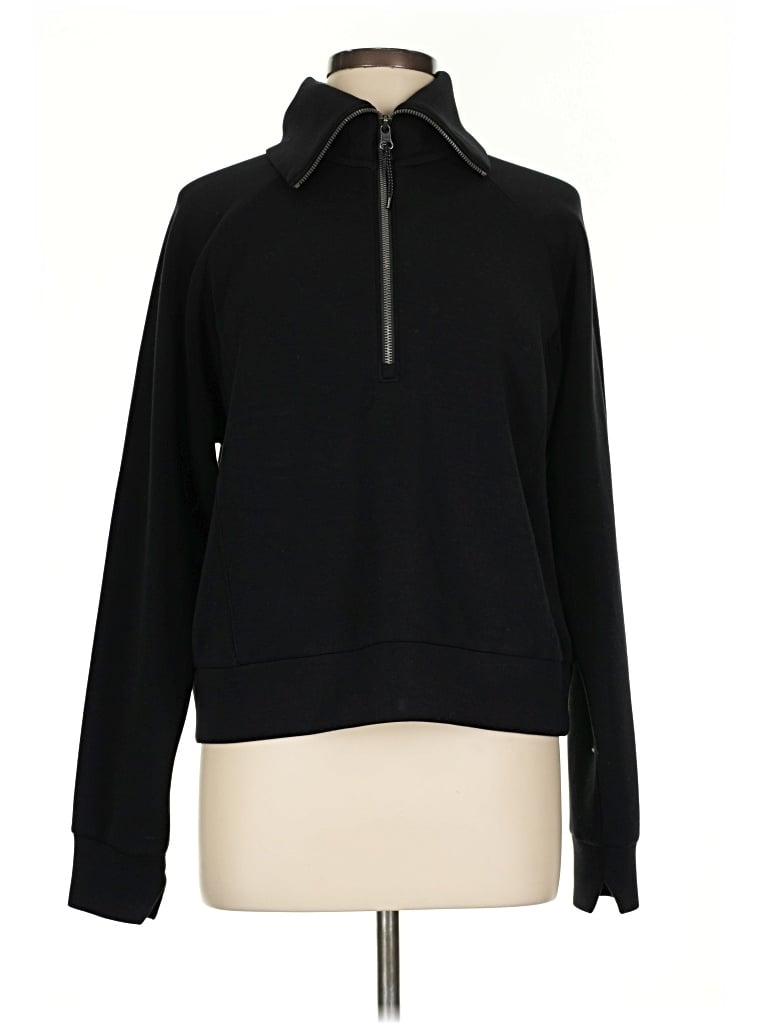 Pre-owned Spanx Sweatshirt In Black