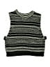 Zara Stripes Black Sweater Vest Size 11 - 12 - photo 1