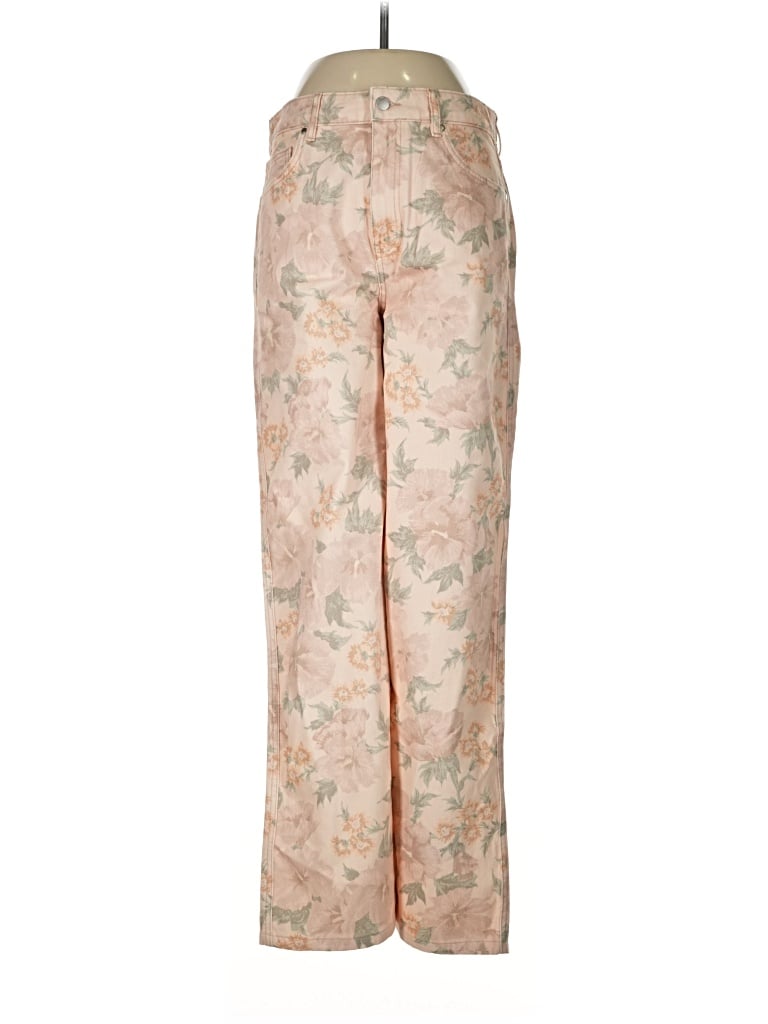 Pre-owned Mng Casual Pants In Pink