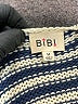 Bibi Stripes Blue Pullover Sweater Size M - photo 7