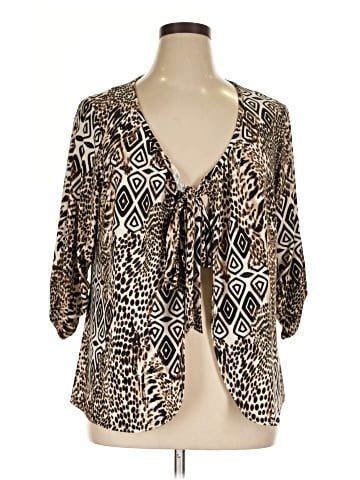 Perceptions 3/4 Sleeve Blouse (view 1)