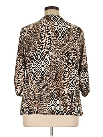 Perceptions 3/4 Sleeve Blouse (view 2)