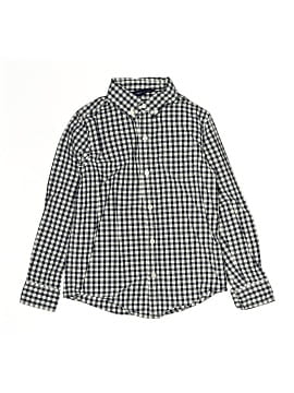 Janie And Jack Long Sleeve Button Down Shirt