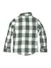 Garb 100% Cotton Checkered-gingham Gray Long Sleeve Button-Down Shirt Size 5T - photo 2
