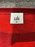CAbi Animal Print Red Pullover Sweater Size XS - photo 7