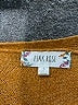 Pink Rose Color Block Brown Cardigan Size L - photo 7